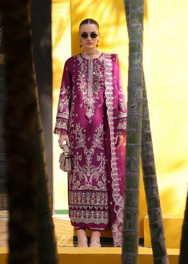 Kanwal Malik | Elysia Luxury Lawn’25 - Lavena