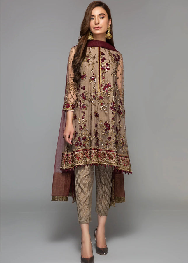 Baroque | Embroidered Net UF-14