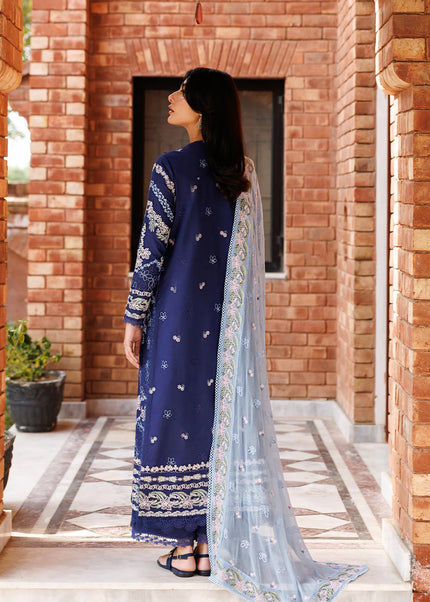 Emaan Adeel | Mirabelle Festive Lawn - Petal Posh
