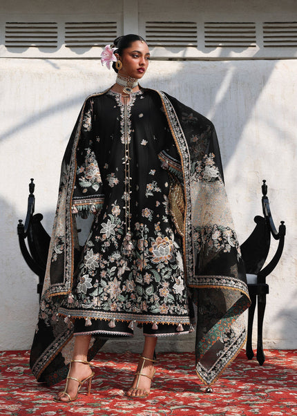 Hussain Rehar | Luxury Lawn '26 - Sable
