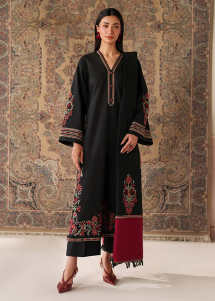 Baroque | Embroidered Khaddar UF-4346