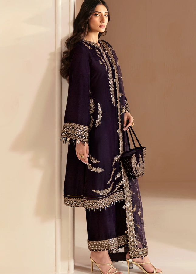 Jazmin | Embroidered Velvet Formal VF-2026