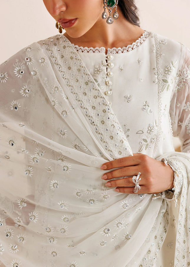 Farasha | Chiffon Threads '26 - Alpine White