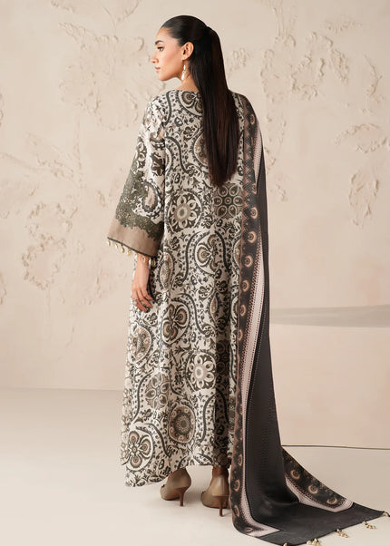 Baroque | Embroidered Printed Viscose UF-4302