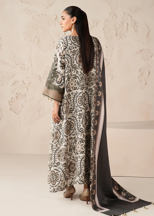 Baroque | Embroidered Printed Viscose UF-4302