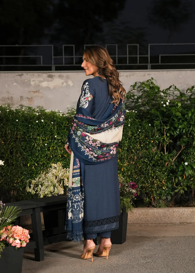 Elaf Premium | Elaf Winter Pashmina Shawl Collection'24 - Moonlit Promises