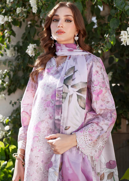 Baroque | Embroidered Printed Lawn UF-4067