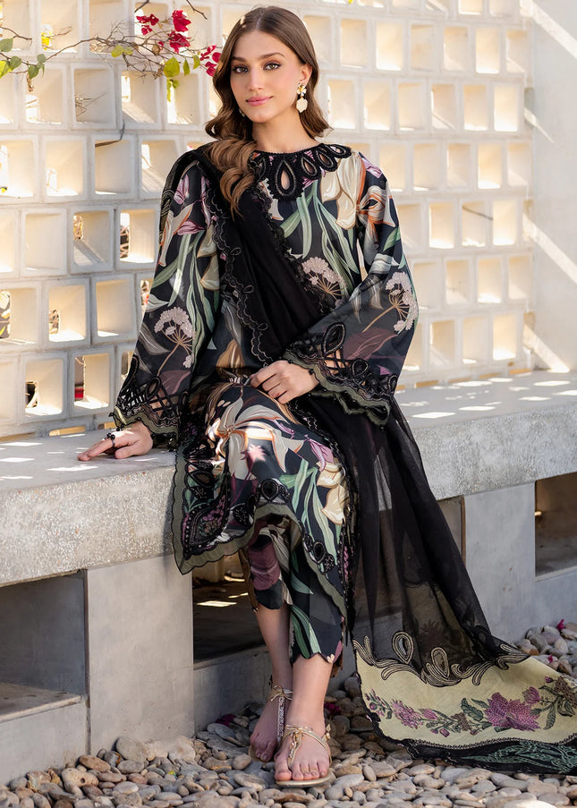 Baroque | Embroidered Printed Lawn UF-4090