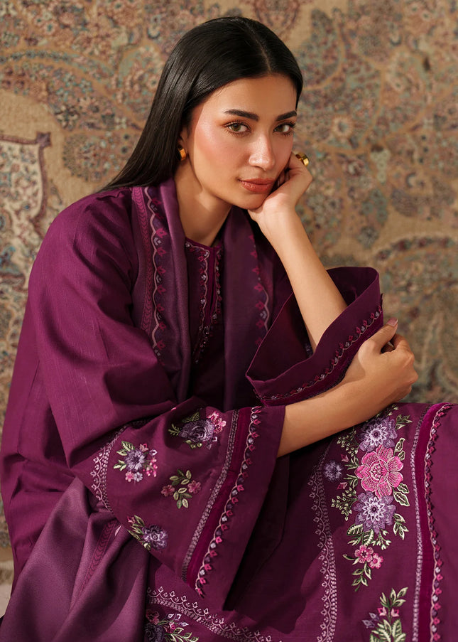 Baroque | Embroidered Khaddar PR-1233