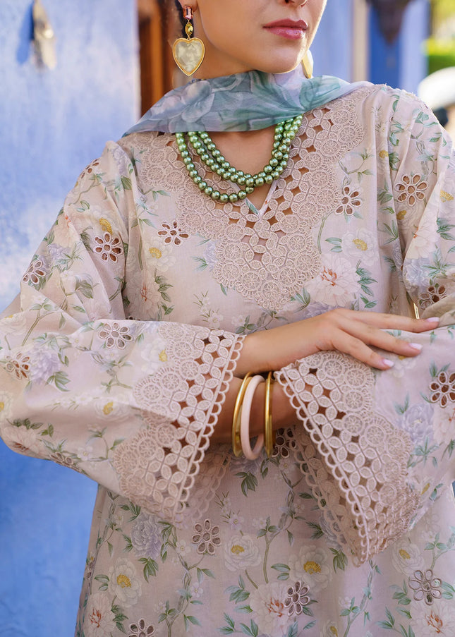 Baroque | Embroidered Printed Lawn UF-591