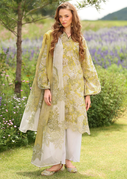 Baroque | Embroidered Printed Lawn UF-4229