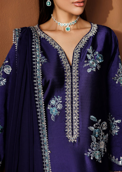 Baroque | Embroidered Sheesha Silk PR-1284