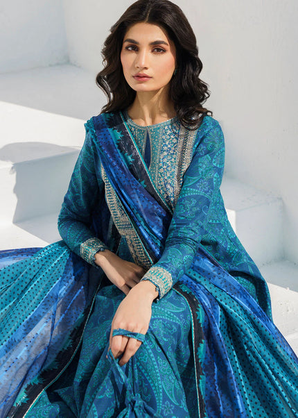 Jazmin | Embroidered Lawn - USE-9017