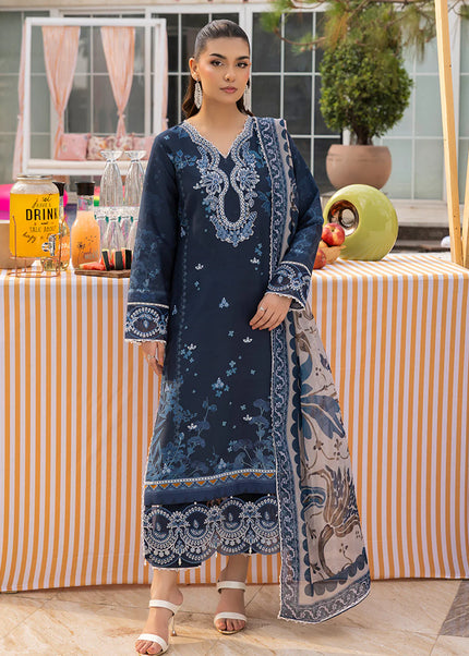 Saad Shaikh | Mojito - Navy Blue Blue Mirage
