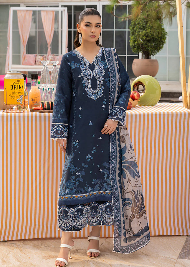 Saad Shaikh | Mojito - Navy Blue Blue Mirage