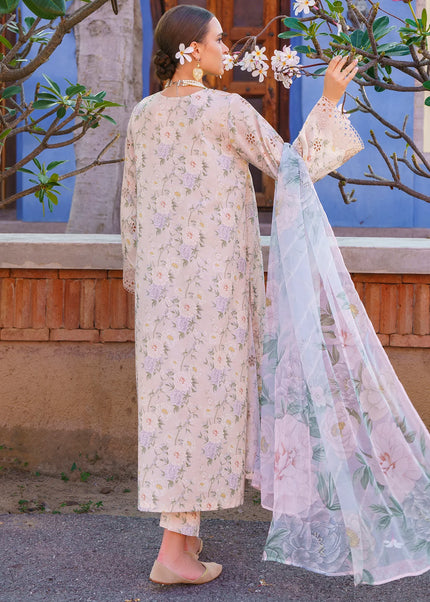 Baroque | Embroidered Printed Lawn UF-591