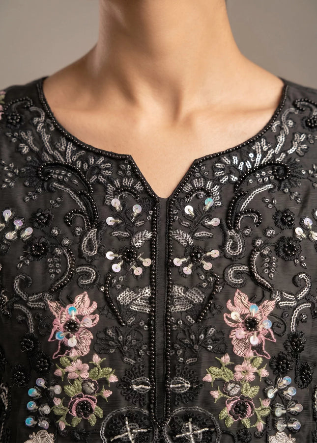 Chiffon Embroidered Straight Suit Series