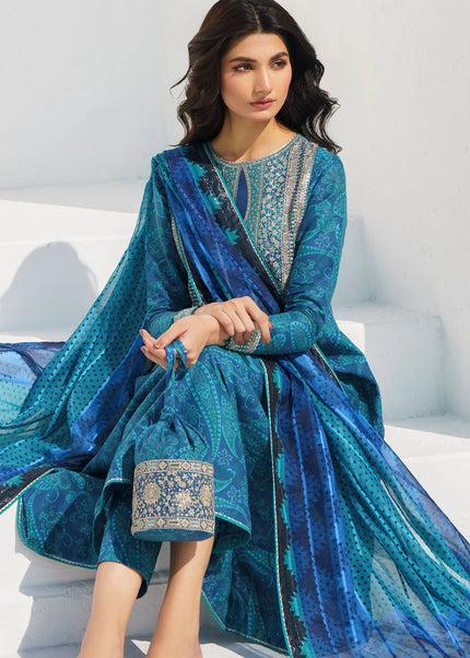 Jazmin | Embroidered Lawn - USE-9017