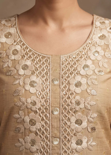 Modal Butti Cotton Printed and Embroidered Pant Style Suit Series