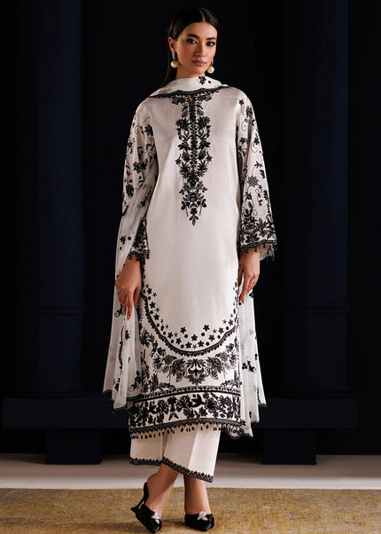 Baroque | Embroidered Jacquard Silk UF-4442
