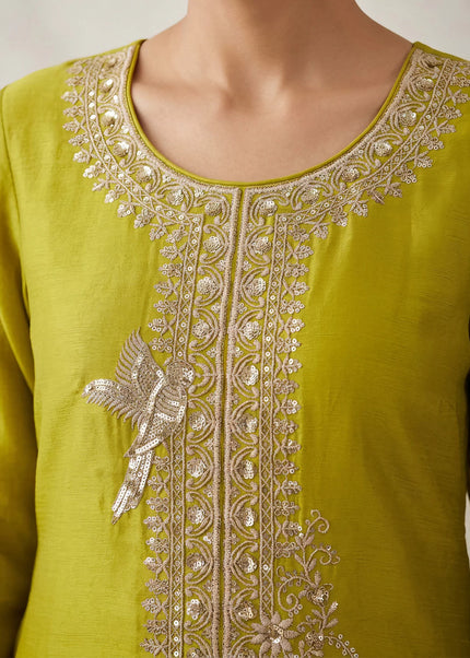 Chinnon Embroidered Sharara Suit Series