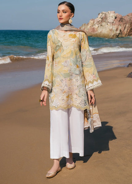 Baroque | Embroidered Printed Lawn UF-4120