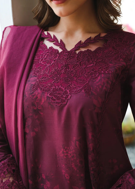 Baroque | Embroidered Printed Lawn UF-645