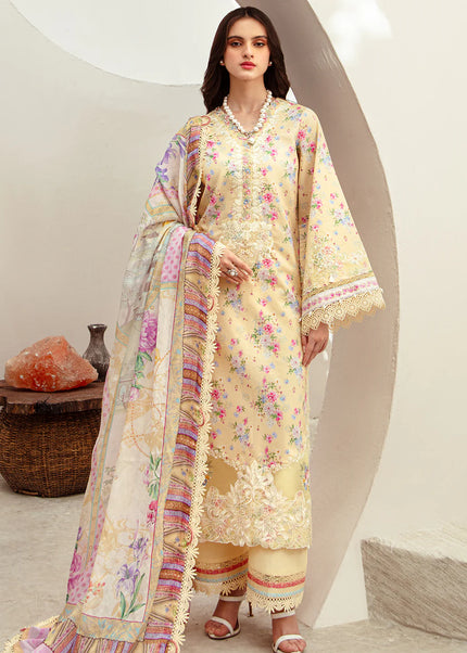 AJR Couture | Alif Affordable Lawn ’24 - Sunny Delight