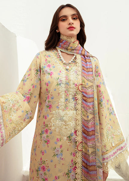 AJR Couture | Alif Affordable Lawn ’24 - Sunny Delight