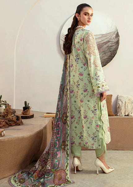 AJR Couture | Alif Affordable Lawn ’24 - Mint Magic