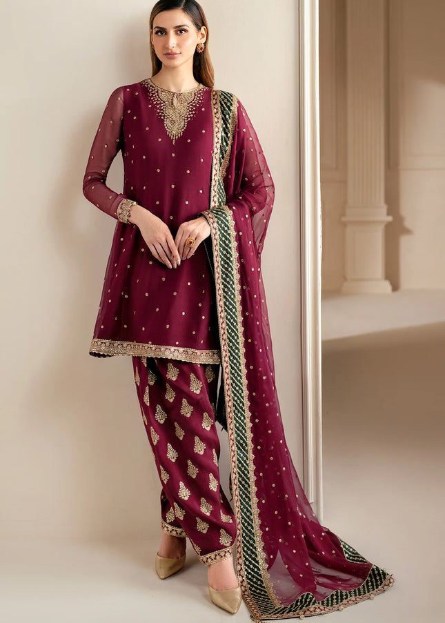 Jazmin | Embroidered Chiffon UC-3068