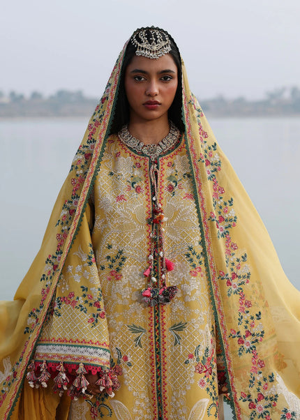 Hussain Rehar | Luxury Lawn '26 - Ochre