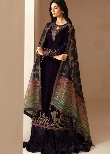 Jazmin | Embroidered Velvet Formal VF-2027