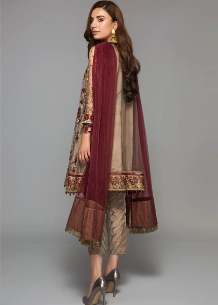 Baroque | Embroidered Net UF-14