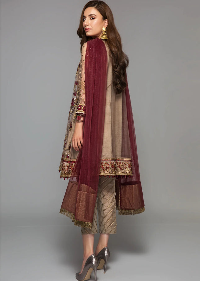 Baroque | Embroidered Net UF-14