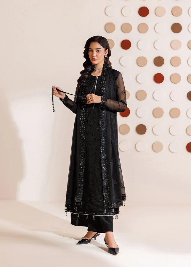 Farasha | Chiffon Threads '26 - Charcoal Whisper