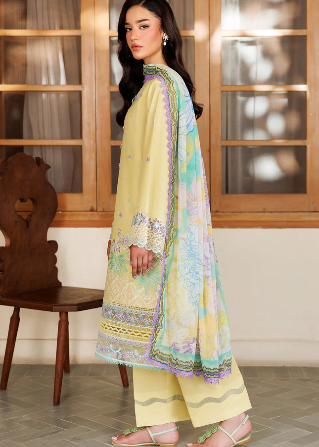 Farasha | Summer Weaves Embroidered Lawn'25 - Daisy Dreams