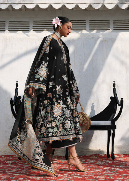 Hussain Rehar | Luxury Lawn '26 - Sable