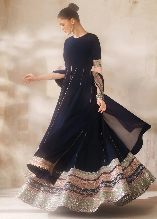 Baroque | Embroidered Raw Silk PR-1209