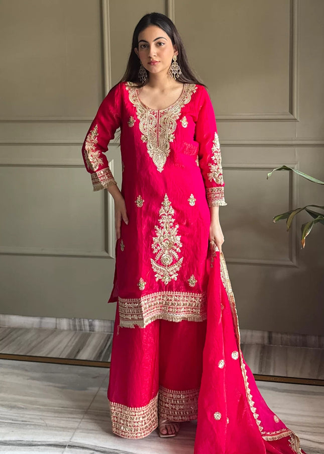 Fendi Embroidered palazzo Suit Series