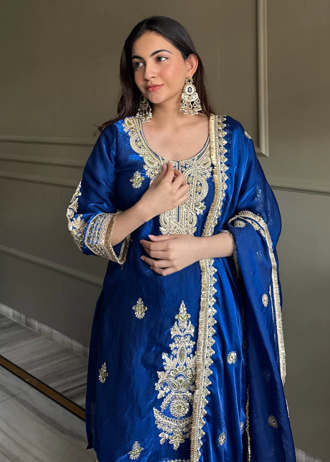 Fendi Embroidered palazzo Suit Series