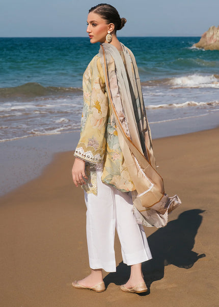 Baroque | Embroidered Printed Lawn UF-4120