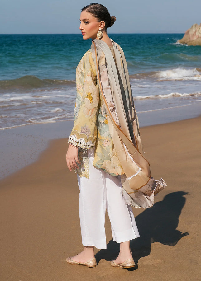 Baroque | Embroidered Printed Lawn UF-4120