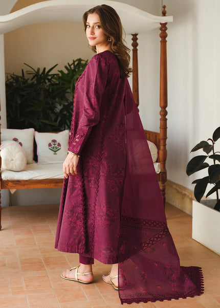 Baroque | Embroidered Printed Lawn UF-645