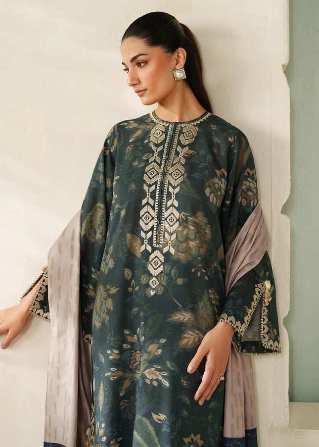 Baroque | Embroidered Khaddar UF-4327