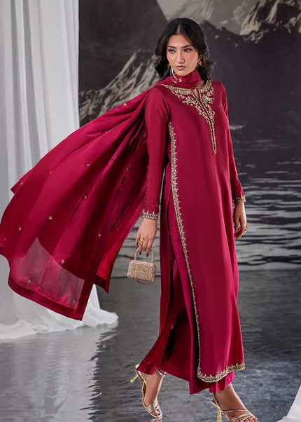Farrukhzia | Laavni - Burgundy