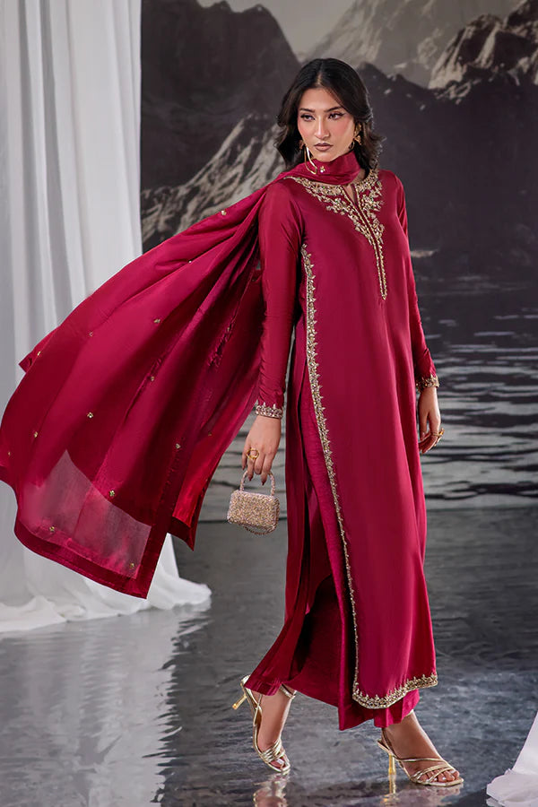 Farrukhzia | Laavni - Burgundy