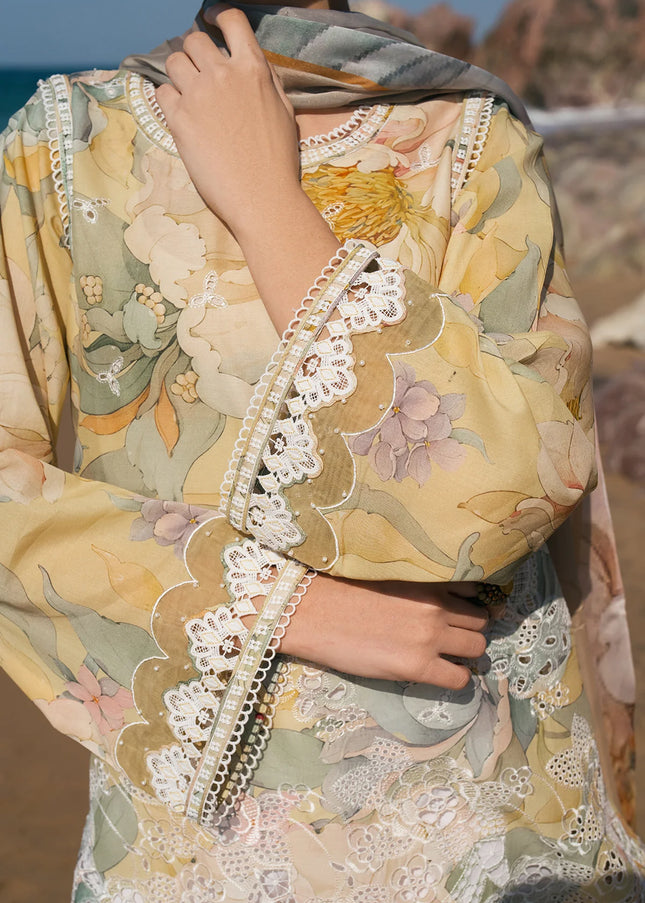Baroque | Embroidered Printed Lawn UF-4120