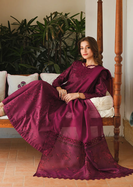 Baroque | Embroidered Printed Lawn UF-645