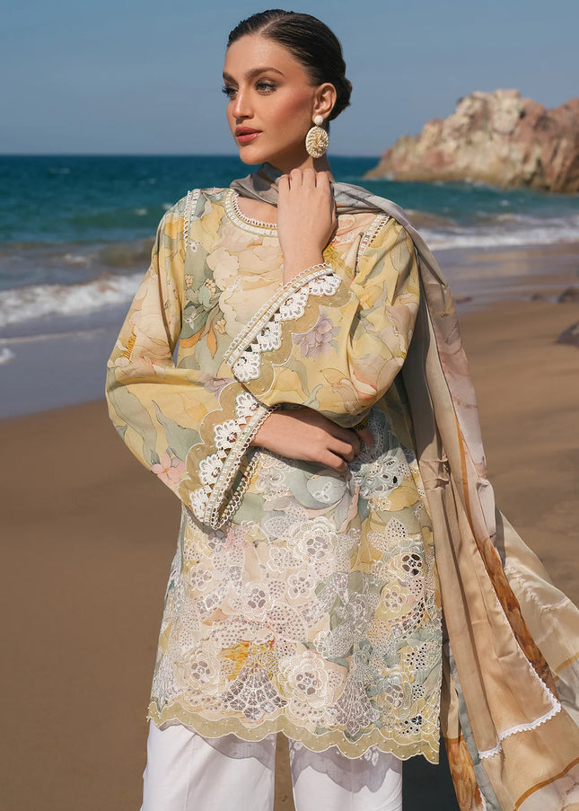Baroque | Embroidered Printed Lawn UF-4120